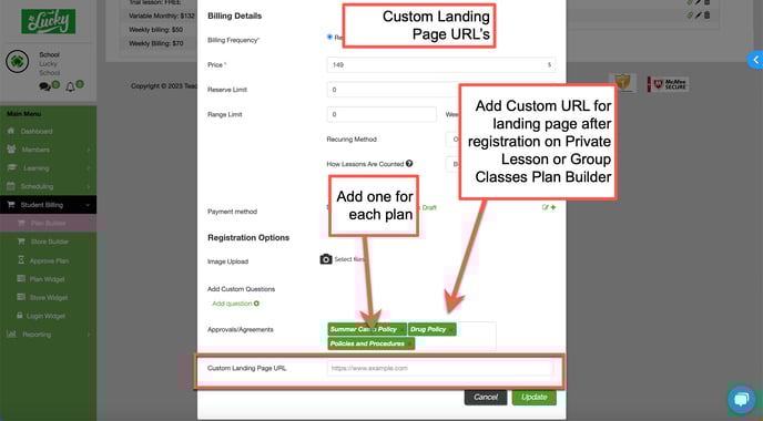 Custom URL